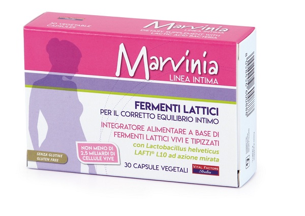 MARVINIA FERMENTI LATTICI 30 CAPSULE 9 G - Farmasanitas 