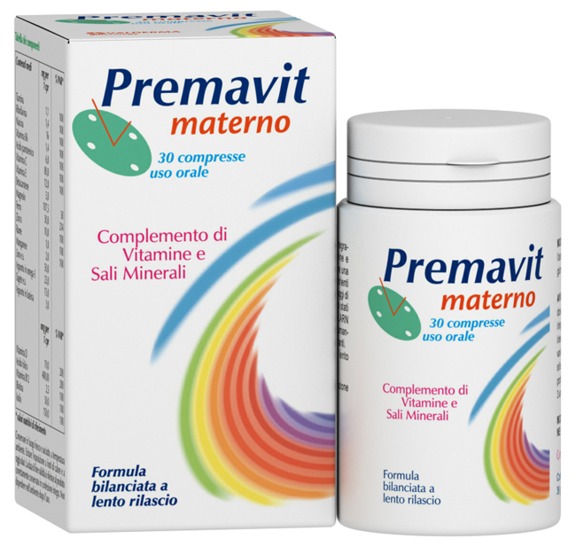 PREMAVIT MATERNO 30 COMPRESSE - Farmasanitas 