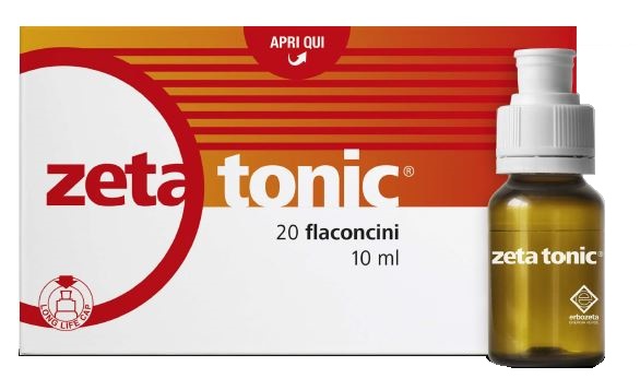 ZETA TONIC 20 FLACONCINI 10 ML - Farmasanitas 