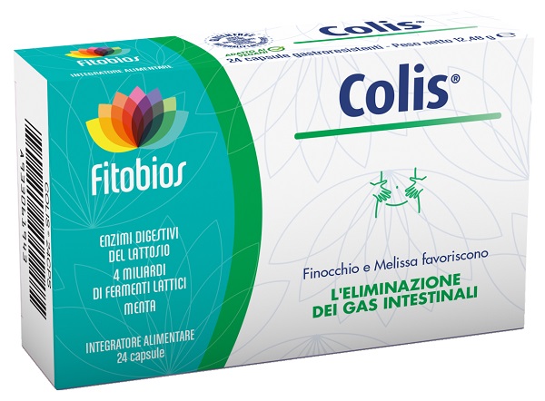 COLIS 24 CAPSULE GASTRORESISTENTI 520 MG - Farmasanitas 