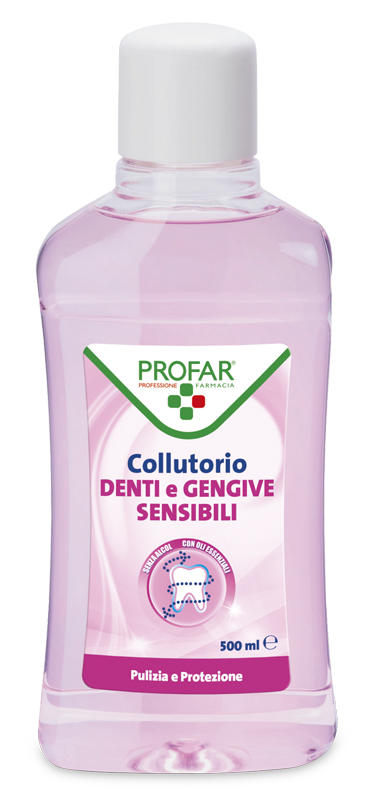 PROFAR COLLUTORIO DENTI/GENGIVE SENSIBILI 500 ML - Farmasanitas 