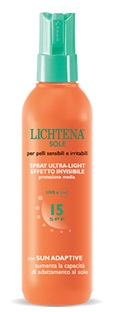 LICHTENA SOLE EMULSIONE ULTRALIGHT SPF 15 150 ML - Farmasanitas 