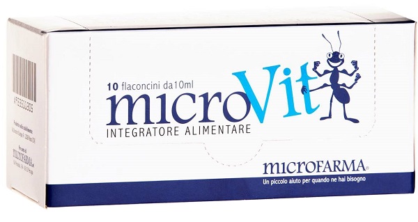 MICROVIT 10 FLACONCINI DA 10 ML - Farmasanitas 