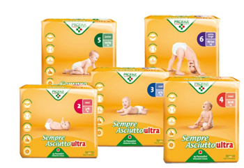 SEMPRE ASCIUTTO ULTRA MAXI TAGLIA 4 8/18KG 19 PEZZI PROFAR - Farmasanitas 