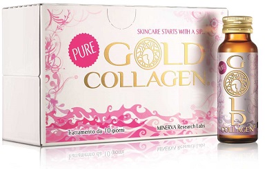 GOLD COLLAGEN PURE 10 FLACONI 50 ML - Farmasanitas 