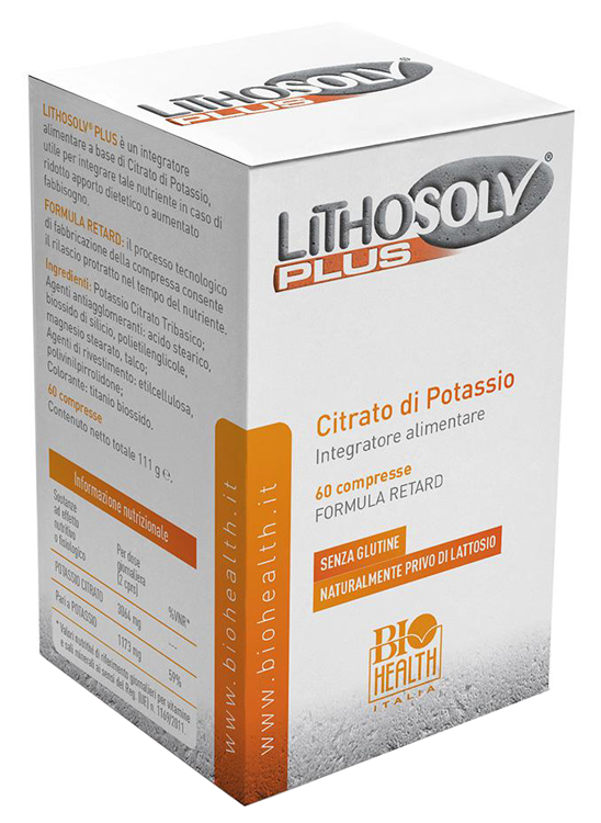 LITHOSOLV PLUS 60 COMPRESSE - Farmasanitas 
