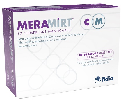 MERAMIRT CM 30 COMPRESSE MASTICABILI - Farmasanitas 