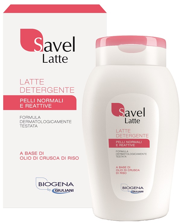 SAVEL LATTE VISO 200 ML - Farmasanitas 