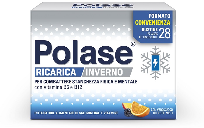 POLASE RICARICA INVERNO 28 BUSTINE DI POLVERE EFFERVESCENTE - Farmasanitas 