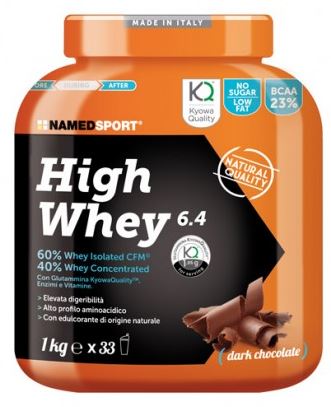 HIGH WHEY DARK CHOCOLATE 1 KG - Farmasanitas 