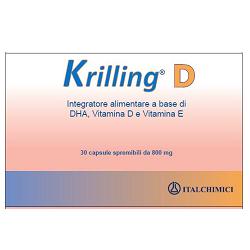 KRILLING D 30 CAPSULE - Farmasanitas 