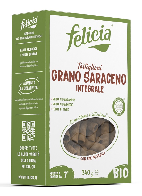FELICIA BIO SARACENO TORTIGLIONI 340 G - Farmasanitas 