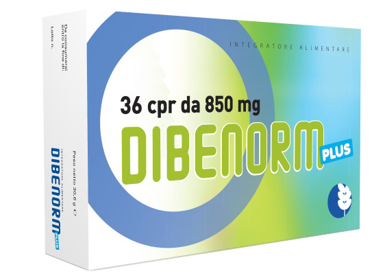 DIBENORM PLUS 36 COMPRESSE 850 MG - Farmasanitas 