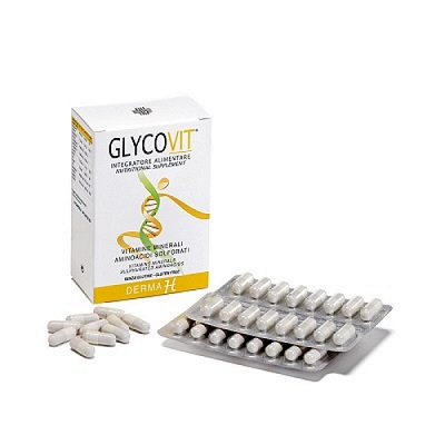 GLYCOVIT DERMAH BLISTER 64 CAPSULE - Farmasanitas 