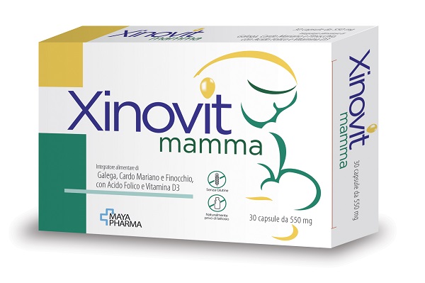 XINOVIT MAMMA 30 CAPSULE SENZA GLUTINE NATURALMENTE PRIVO DI LATTOSIO - Farmasanitas 