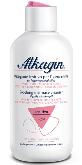 ALKAGIN DETERGENTE INTIMO LENITIVO ALCALINO 250 ML - Farmasanitas 