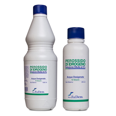 ACQUA OSSIGENATA 10VOL 1000 ML - Farmasanitas 