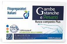 FITOPREPARATORI ITALIANI RUSCO COMPOSTO PLUS 30CAPSULE - Farmasanitas 