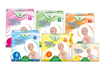 SEMPRE ASCIUTTO MINI TAGLIA 2 3/6KG 21 PEZZI PROFAR - Farmasanitas 