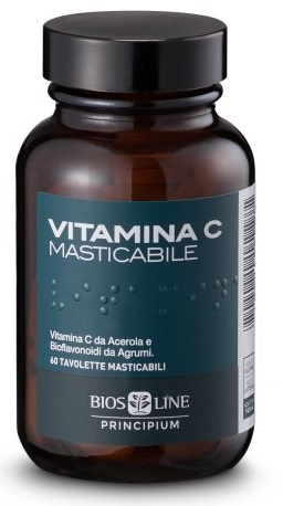 PRINCIPIUM VITAMINA C NATURALE 60 COMPRESSE MASTICABILI 72 G - Farmasanitas 