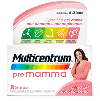 MULTICENTRUM PRE MAMMA 30 COMPRESSE - Farmasanitas 