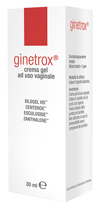 GINETROX CREMA VAGINALE 30 ML - Farmasanitas 