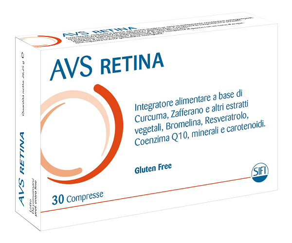 AVS RETINA 30 COMPRESSE - Farmasanitas 
