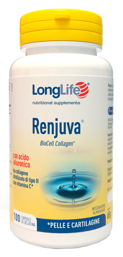 LONGLIFE RENJUVA 100 CAPSULE DI GELATINA - Farmasanitas 