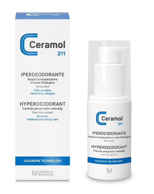 CERAMOL 311 IPERDEODORANTE 75 ML - Farmasanitas 