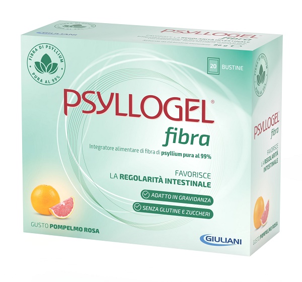 PSYLLOGEL FIBRA POMPELMO ROSA 20 BUSTINE - Farmasanitas 