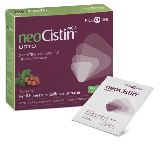 NEOCISTIN PAC A URTO 6 BUSTINE MONODOSE - Farmasanitas 