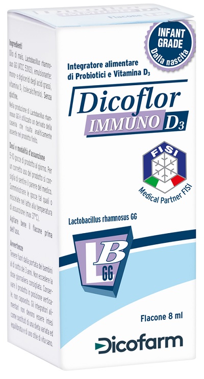 DICOFLOR IMMUNO D3 8 ML FLACONE - Farmasanitas 