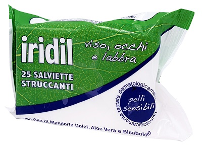 IRIDIL SALVIETTE STRUCCANTI 25 PEZZI - Farmasanitas 