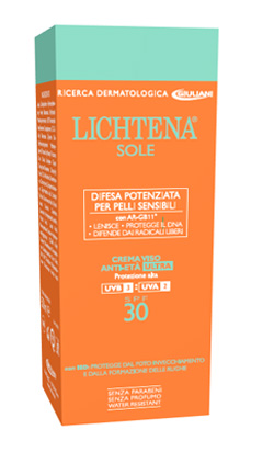 LICHTENA SOLE CREMA ANTI-ETA' ULTRA SPF 30 50 ML - Farmasanitas 
