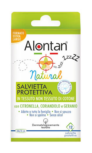 ALONTAN NATURAL SALVIETTA MONOUSO 12 PEZZI - Farmasanitas 