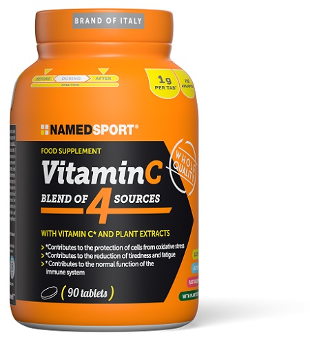 VITAMIN C 4 NATURAL BLEND 90 COMPRESSE - Farmasanitas 