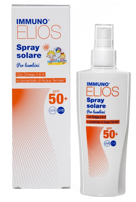 IMMUNO ELIOS  SPRAY SOLARE SPF 50+ BAMBINI - Farmasanitas 