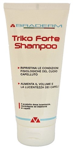 TRIKO FORTE SHAMPOO 200 ML BRADERM - Farmasanitas 
