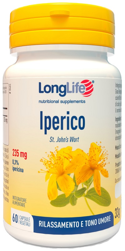 LONGLIFE IPERICO 60 CAPSULE VEGETALI - Farmasanitas 