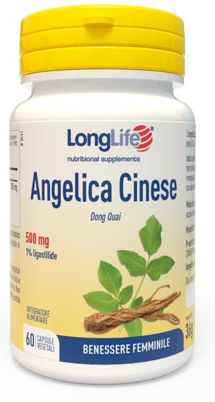 LONGLIFE ANGELICA CINESE 60 CAPSULE VEGETALI - Farmasanitas 