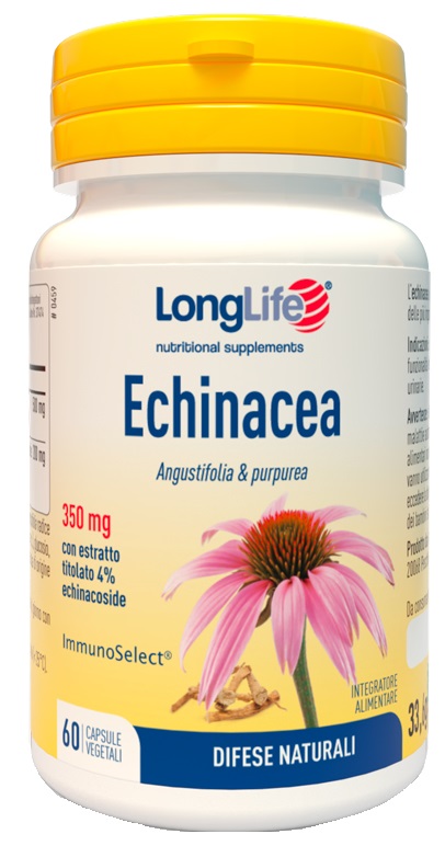 LONGLIFE ECHINACEA 60 CAPSULE VEGETALI - Farmasanitas 