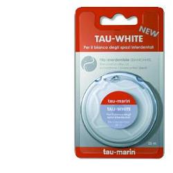 TAUMARIN FILO INTERDENTALE TAU WHITE 25 MT - Farmasanitas 