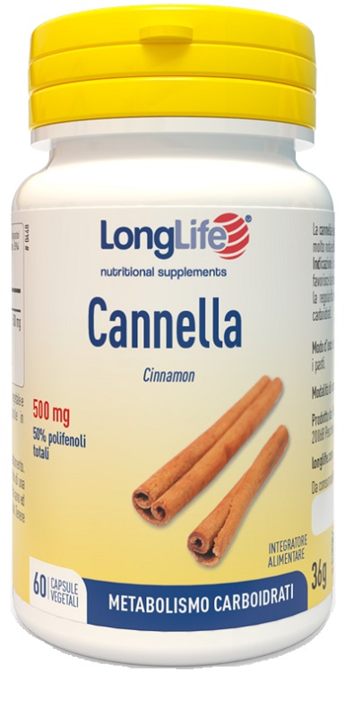 LONGLIFE CANNELLA 60 CAPSULE - Farmasanitas 