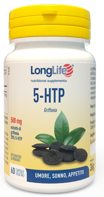 LONGLIFE 5-HTP 60 CAPSULE VEGETALI - Farmasanitas 