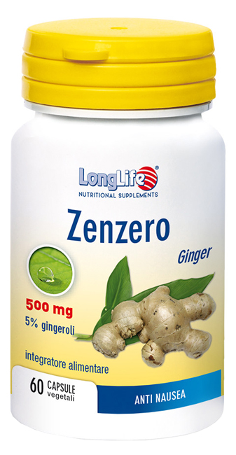 LONGLIFE ZENZERO 60 CAPSULE VEGETALI - Farmasanitas 