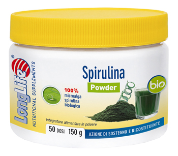 LONGLIFE SPIRULINA BIO 150 G - Farmasanitas 