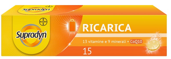 SUPRADYN RICARICA 15 COMPRESSE EFFERVESCENTI - Farmasanitas 