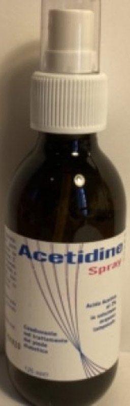 LOZIONE ALL'ACIDO ACETICO 2% IGIENIZZANTE ACETIDINE SPRAY DA125ML - Farmasanitas 