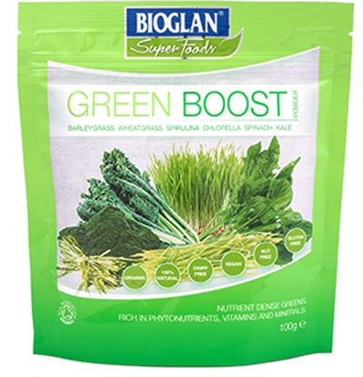 BIOGLAN SUPERFOODS GREEN BOOST 100 G - Farmasanitas 