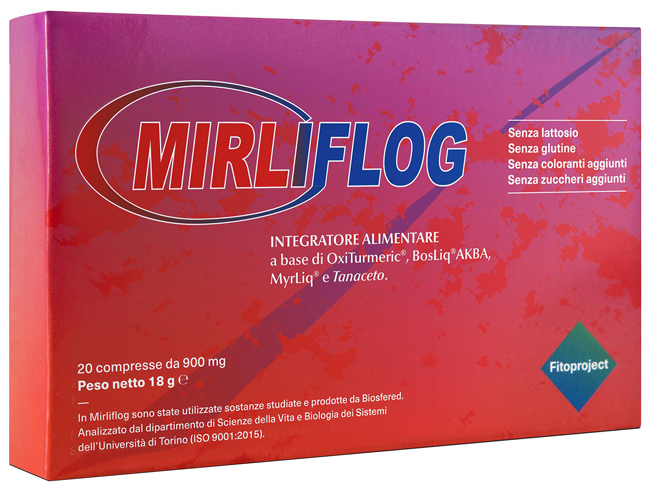 MIRLIFLOG 20 COMPRESSE - Farmasanitas 